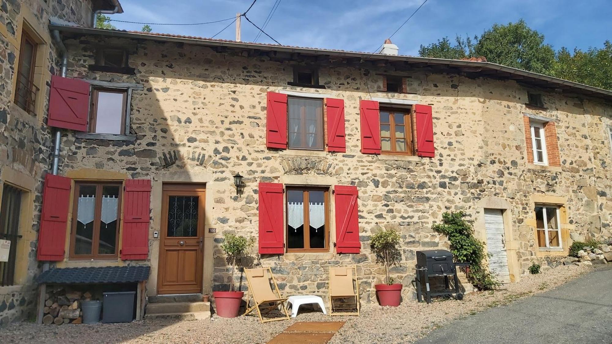 Gite Du Moulin Chenelette Exteriör bild